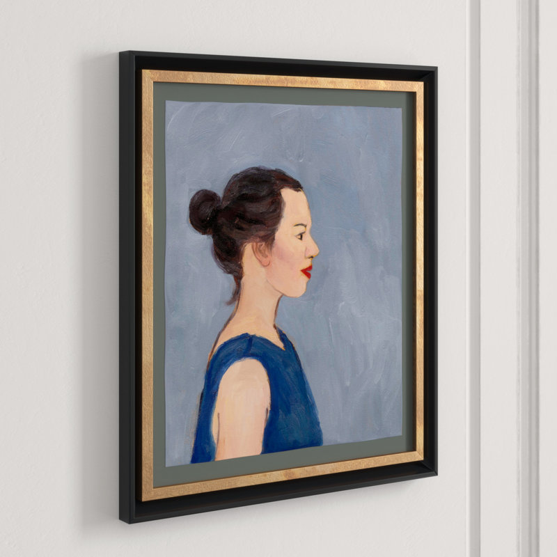 Everyday People 4 Framed Acrylic Painting Print