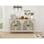 Buffet 4 portes avec pieds robustes