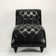 Renato Faux Leather Chaise Lounge