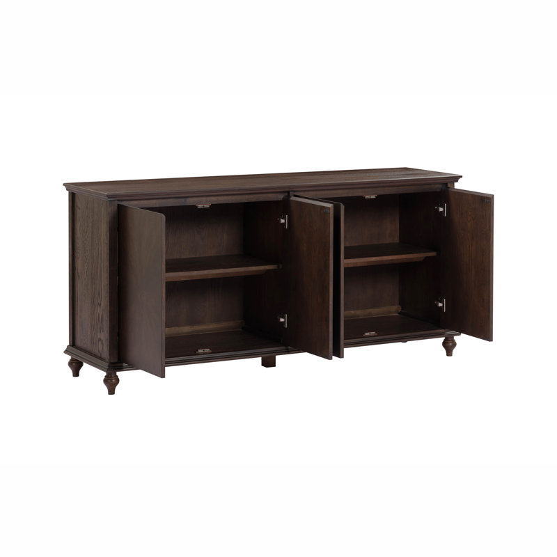 Buffet brun foncé