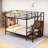 Metal Bunk Bed With Storage Wardrobe And Staircase-80871443-80871442