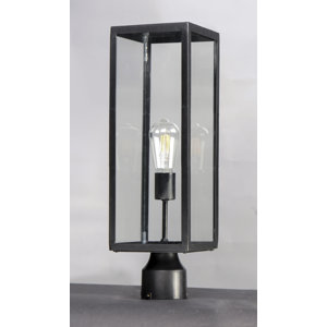 Tangier Black 1 -Light 19.5'' H Hardwired Lantern Head