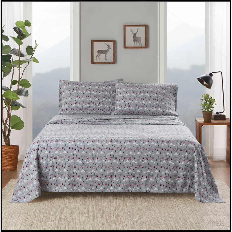 Ensemble de draps 4 pièces Cal King