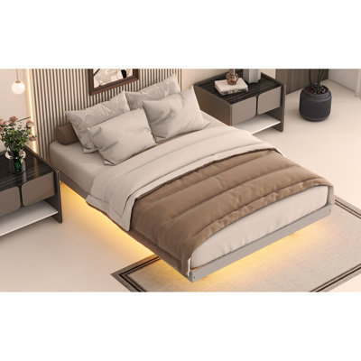 Lit plateforme avec lumières DEL Barcroft