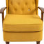 Fauteuil à cadre en bois, fauteuil d'appoint moderne pour le salon-1102204947