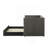 Gray Fabric Upholstered 1Pc Day Bed With Pull-Out Trundle Nailhead Trim Wood Frame Furniture-288722827