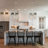 Abe 18" 6 - Light Dimmable Modern Tree Branch Crystal Chandelier For Dining Room-843728830