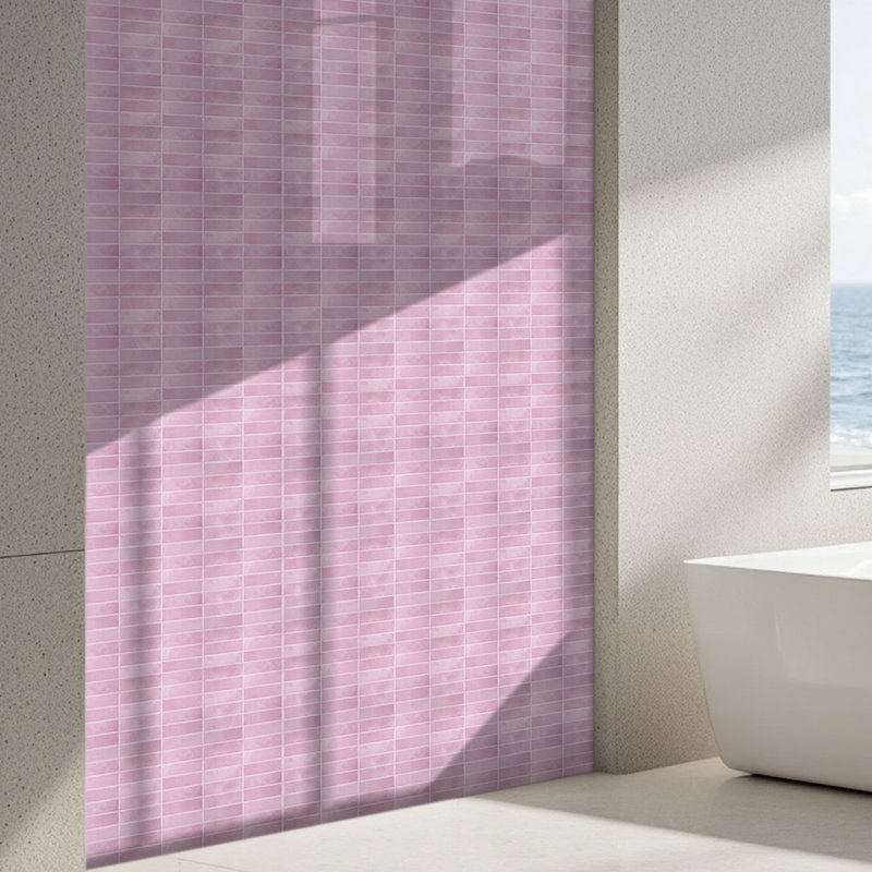 Wallpaper Tile, 29cm L x 22.9cm W, Pink