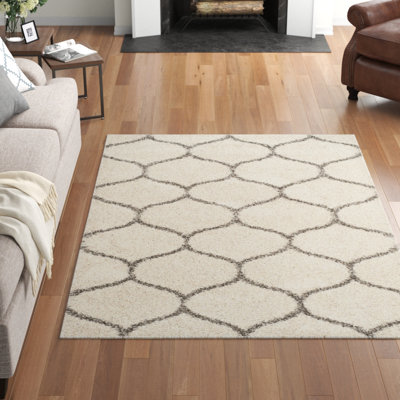 Darrol Shag Performance Geometric Rug