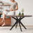 Crossroads 47.2"  Round Wood Table-1614798362