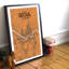 Seoul City Map - No Frame Print-1581829400