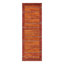 Tapis rouge brique / vert sauge / orange Alair-126097717