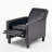 Licause Faux Leather Recliner-123591916