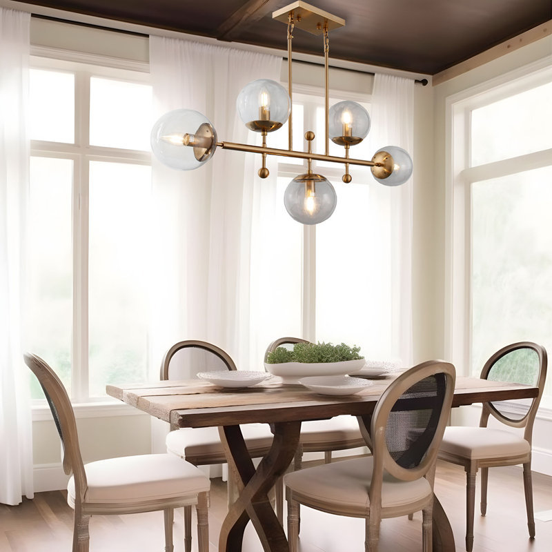 Marjy 5 - Light Dimmable Geometric Chandelier