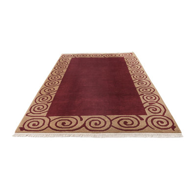 Iniguez Burgundy Rug