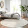 Premium Machine Washable Prisco Ivory Rug