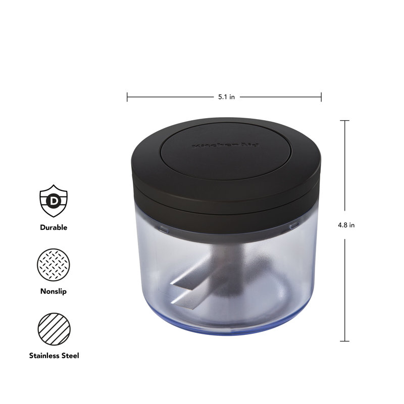 Kitchenaid  Manual Food Chopper, Black