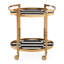 Op Art Bar Cart