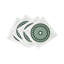 Serviettes de table en satin de coton Timothy Corrigan Treillage-122066723