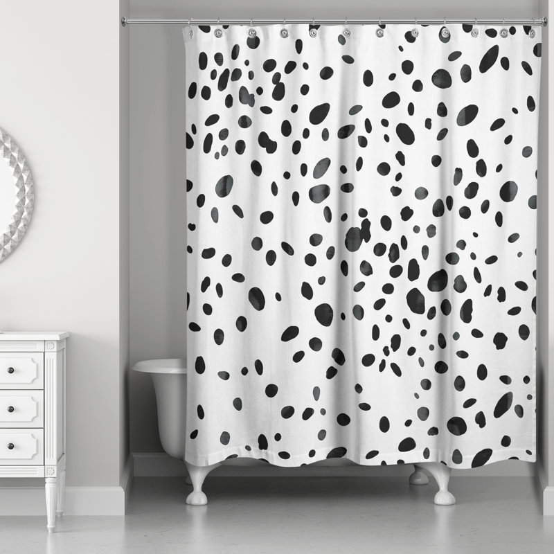 Pekanbaru Abstract Shower Curtain