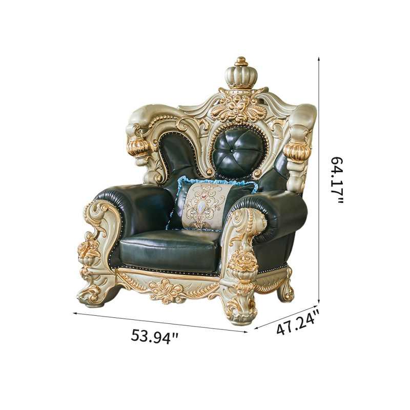 Fauteuil de luxe en chêne européen