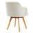 Fegan Swivel Linen Upjolstered Back Side Chair, Set of 4-879140303-913849423