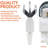0.4 Watt, JC LED, Non-Dimmable Light Bulb, Daylight (6000K) Base