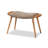 Kayla Polyester Upholstered Bench