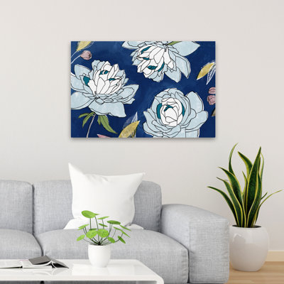 Plantes, fleurs, courtoisie II, art mural