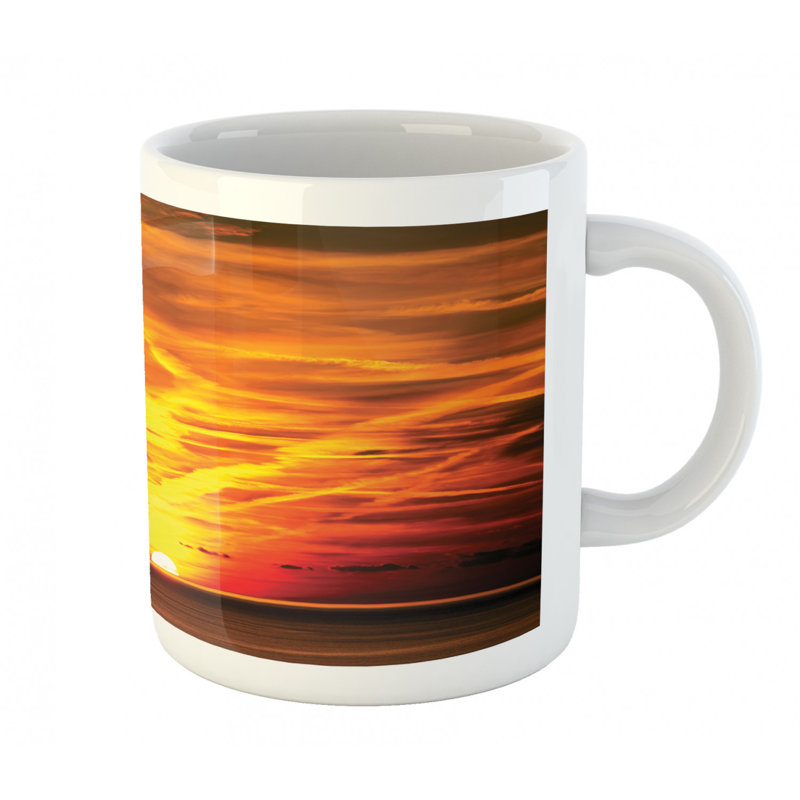 Grande tasse à café landscape