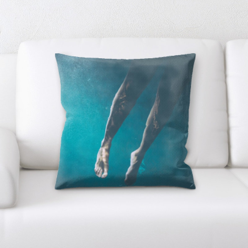 Microsuede Throw Pillow