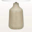 Lampe de table beige en béton et ivoire / crème Hale, H 23,71 po x l 13,75 po x P 13,81 po