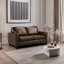  Ensemble de salon en cuir véritable 3 pièces Deboer-504861188