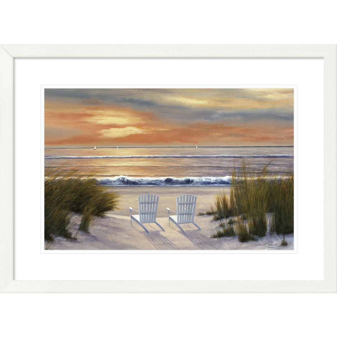 " Coastal Paradise Sunset " by Diane Romanello Highland Dunes 