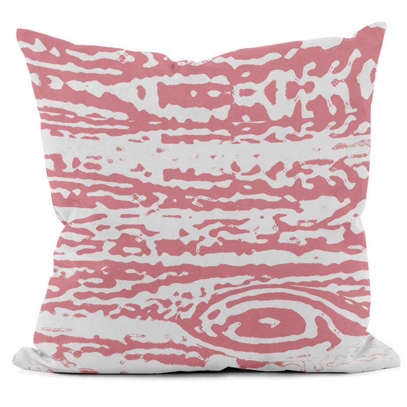 Résumé décoratif Coussin, 16" H x 16" W, Lake Blue