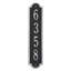 Richmond 1-Line Wall Address Plaque-1727213803