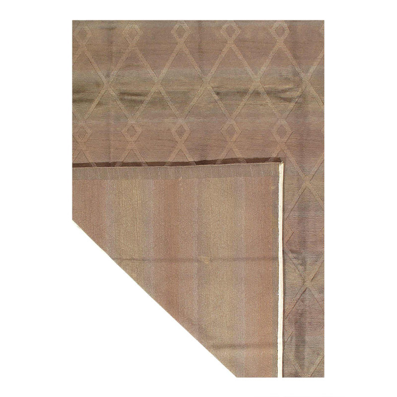 Walta Geometric Area Rug in Gray