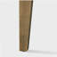 Table d'appoint d'extérieur 16 po en bois d'acacia, finition grise-126794605