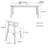 Durable Thick Slate Dining Table Sets.-106960671