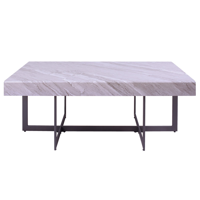 Desales Single Coffee Table, Gray