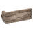 Terraforma 9 in. x 20 in.Manufactured Stacked Stone Ledger Corner Wall Tile-72649141