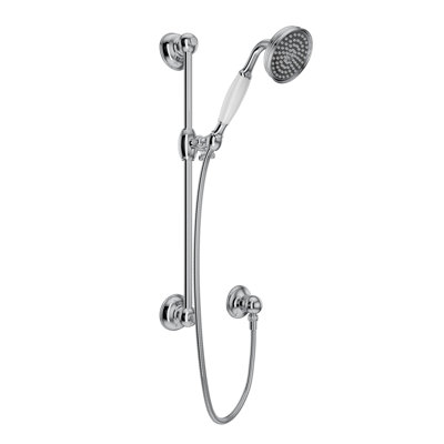 Spa Handshower Set With 22" Slide Bar and Single Function Handshower