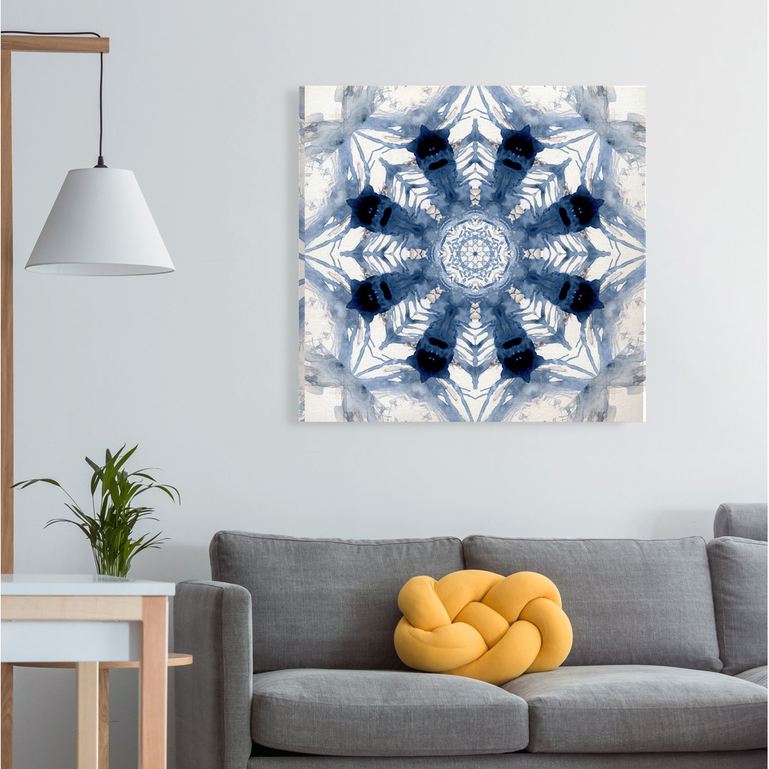 " Indigo Kaleidoscope III " Dakota Fields 