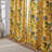 Fancy Hummingbird Patterned  Room Darkening Curtain,Rod Pocket Back Tab Floral Drapes,Set of 2-286680884-286370275