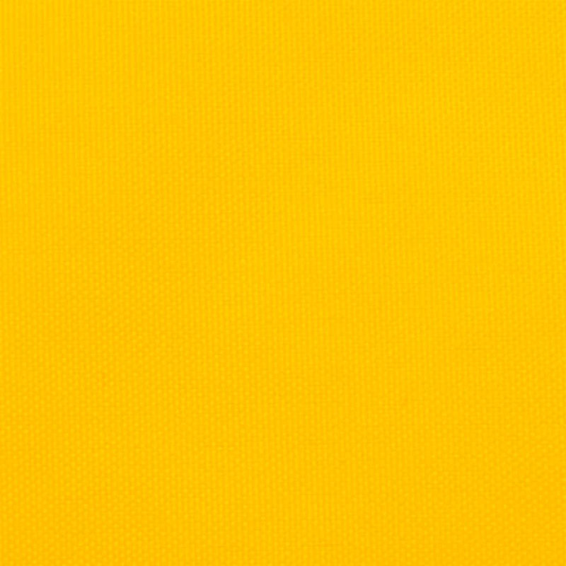 Sun Shade Sail 7X5x5 M 100% Polyester Oxford, Yellow