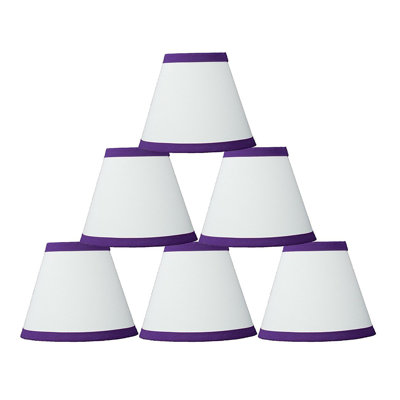 5'' H Cotton Empire Lamp Shade