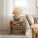 Turel Three Piece Modern Solid Wood Mitered Living Room Table Set