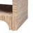 Etien Bali & Pari Julia Bohemian Woven Natural Grasscloth 1-Drawer Nightstand