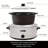 HomeCookin Slow Cooker Oval Manual Pot 6QT White-88779328-88779324
