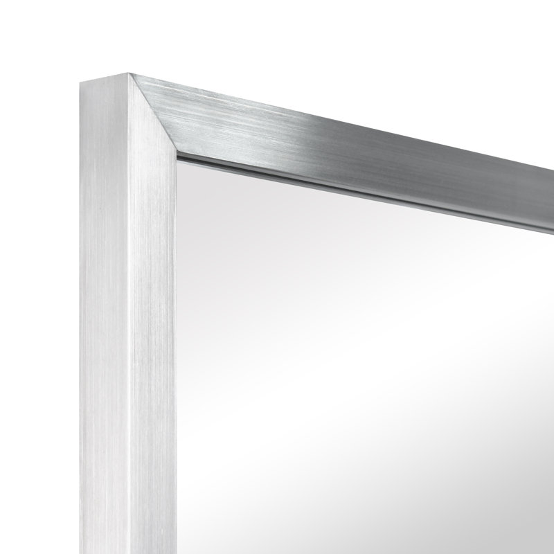 Miroir de salle de bain Humber, Argent brossé